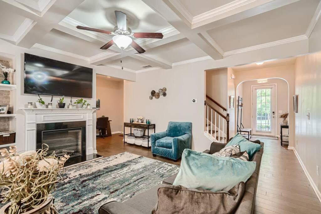 Вилла Luxury Townhouse In Atlanta Suburb Collinsville Экстерьер фото